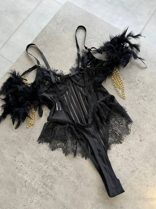 AUREVIA BODYSUIT - Scarlet Secret