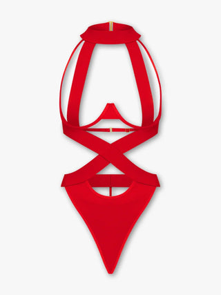 CRIMSON BOUND BODYSUIT - Scarlet Secret