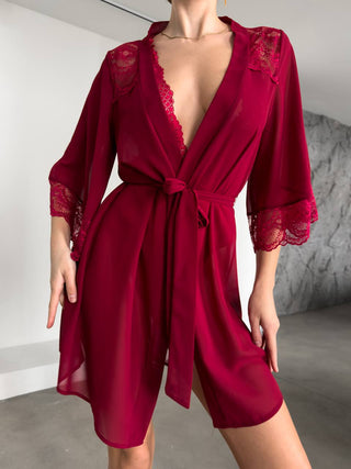 CRIMSON SERAPHINA BODYSUIT SET - Scarlet Secret