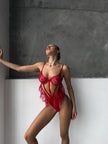 CRIMSON SIREN BODYSUIT - Scarlet Secret