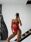 CRIMSON SIREN BODYSUIT - Scarlet Secret