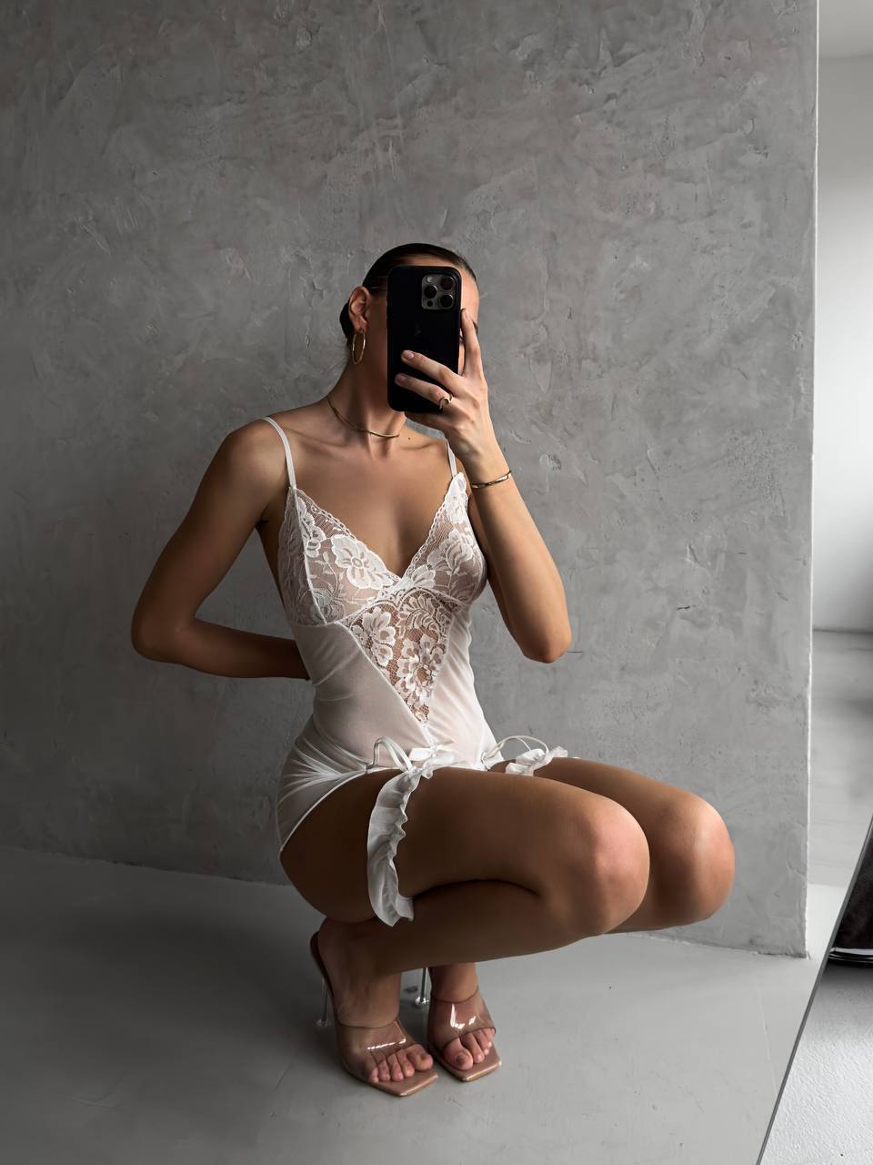 IVORY GRACE BABYDOLL - Scarlet Secret