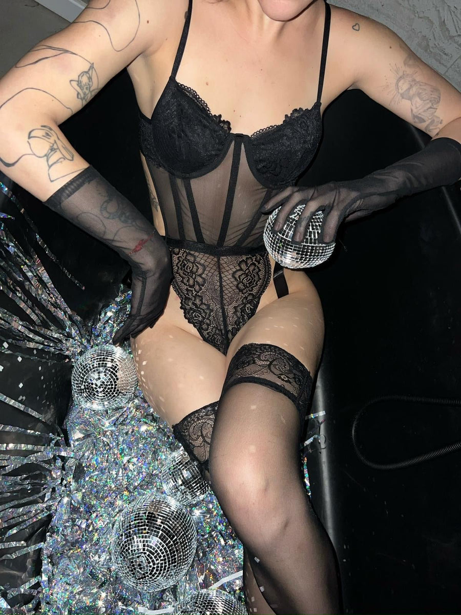 MIDNIGHT AFFAIR BODYSUİT - Scarlet Secret