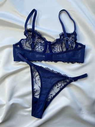 MIDNIGHT ALLURE BRALET TAKIM - Scarlet Secret