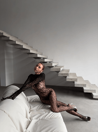 MIDNIGHT SERPENT BODYSTOCKING - Scarlet Secret