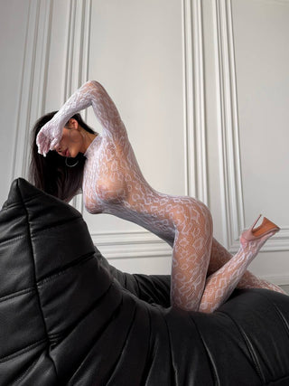 MOONLIT SERPENT BODYSTOCKING - Scarlet Secret
