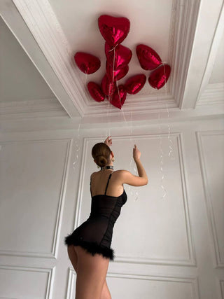 NOIR DIVA BABYDOLL - Scarlet Secret