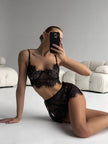 NOIR ENCHANTE BRALET TAKIM - Scarlet Secret