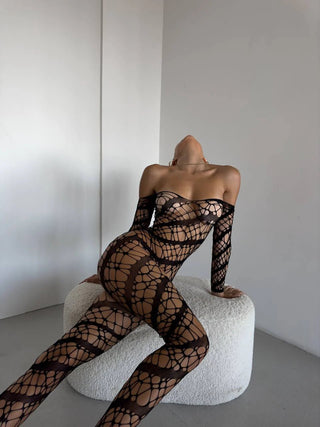 NOIR VENOM BODYSTOCKING - Scarlet Secret