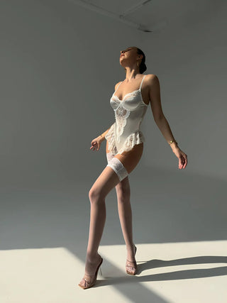PRINCE PURE LACE BODYSUIT - Scarlet Secret