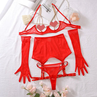 RED LOVE PREMIUM SET (ELDİVEN DAHİL) - Scarlet Secret