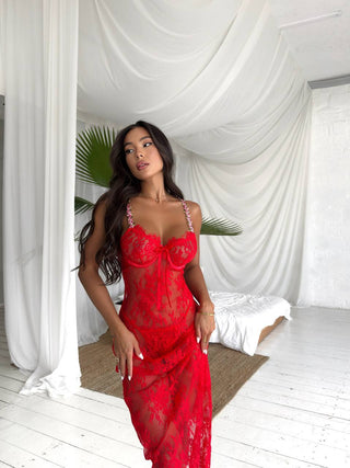 RED SEDUCTION NIGHTDREES - Scarlet Secret