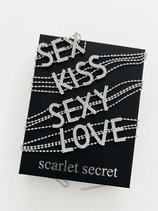 TAŞLI BOYUN AKSESUARI - Scarlet Secret