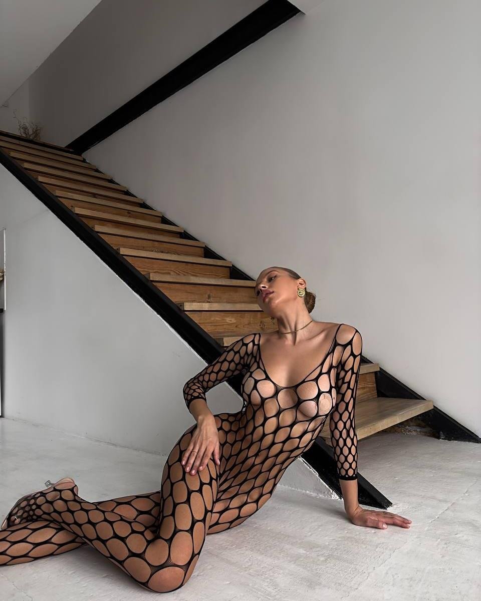 VENOM VEİL BODYSTOCKİNG - Scarlet Secret