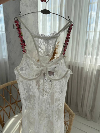 WHITE SEDUCTION NIGHTDRESS - Scarlet Secret