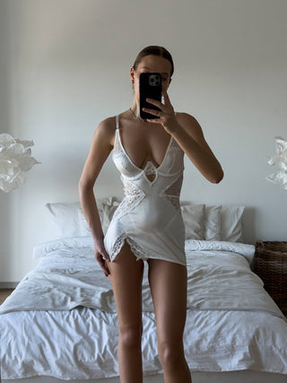 WHITE VEIL BABYDOLL - Scarlet Secret